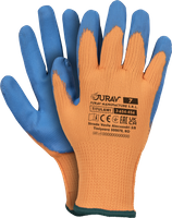 Winter Arbeitshandschuhe JURAV mit Latex-Beschichtung