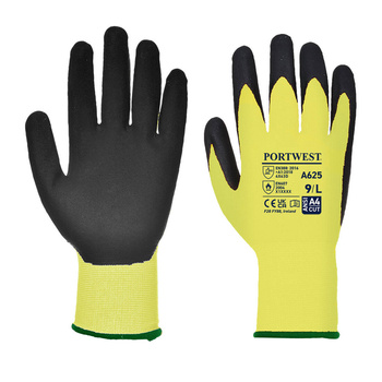 Portwest A625 Schnittschutzhandschuhe Hi-Vis , Klasse D | PU Beschichtung