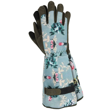 Gartenhandschuhe REIS RPEONY | Lang 40 cm | Verstärkte Fingerspitzen | Klettverschluss