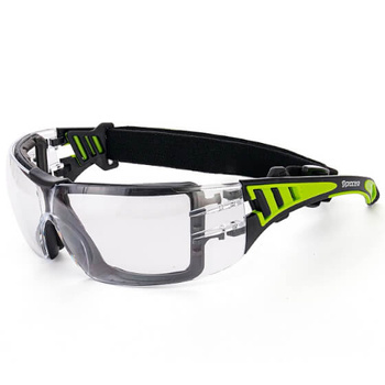 PROCERA Schutzbrille SANTIAGO – EN 166 1F, Anti-Fog, EVA-Dichtung, mit Kopfband