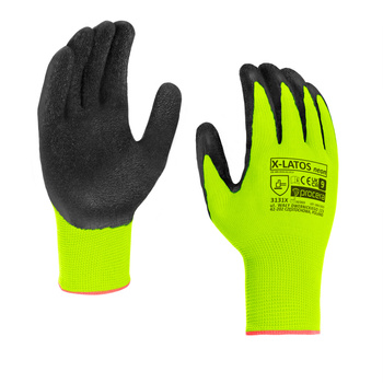 PROCERA Latex Arbeitshandschuhe X-Latos Neon