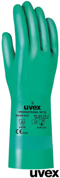 UVEX Nitril Handschuhe Profastrong NF33 | Chemikalienschutzhandschuhe