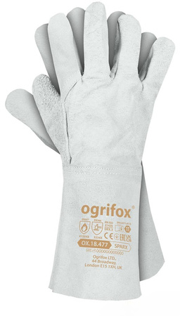 Leder Schweißerhandschuhe SparX